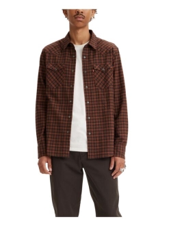 Men's Classic Fit Western Long-Sleeve Shirt