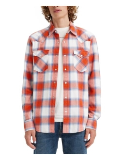 Men's Classic Fit Western Long-Sleeve Shirt