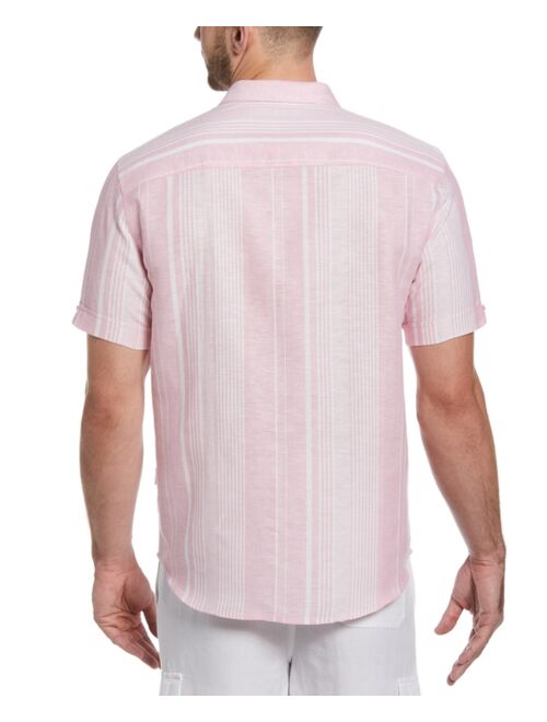 Cubavera Men's Regular-Fit Yarn-Dyed Stripe Shirt