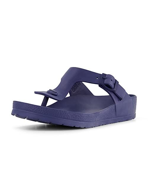 CUSHIONAIRE Women's Emma EVA comfort footbed Sandal with +Comfort