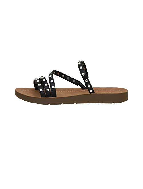 CUSHIONAIRE Women's Ingrid slide sandal