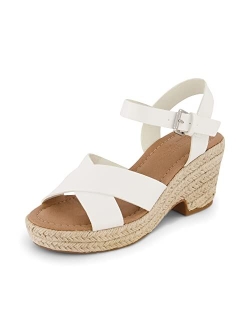 Women's Robbie espadrille Wedge Sandal  Memory Foam and Wide Widths Available