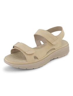 Women's Magee comfort footbed outdoor sandal with adjustable strap and  Memory Foam, Wide Widths Available