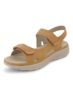 Women's Magee comfort footbed outdoor sandal with adjustable strap and  Memory Foam, Wide Widths Available