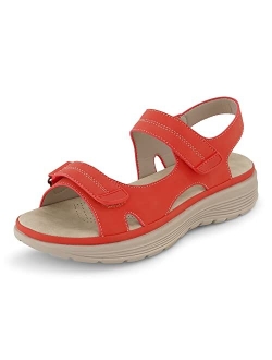 Women's Magee comfort footbed outdoor sandal with adjustable strap and  Memory Foam, Wide Widths Available