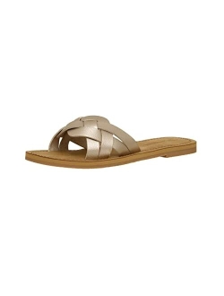 Women's Winnie woven slide Sandal  Comfort Foam