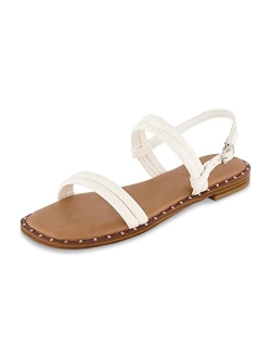 Women's Virgo flat sandal  Memory Foam