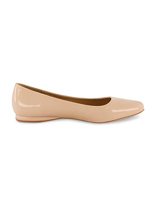 CUSHIONAIRE Women's Francie Flat with +Comfort Foam and Wide Widths Available