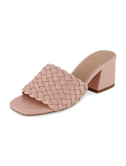 Women's Tasha woven heel sandal  Memory Foam