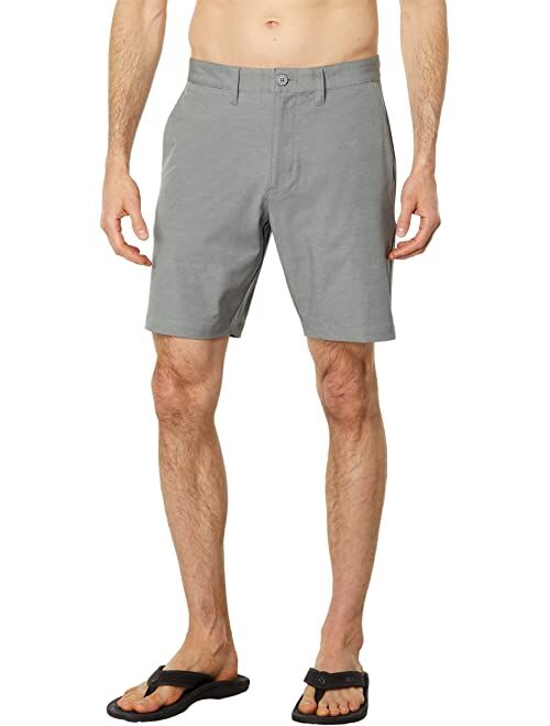 RVCA Back In 19" Hybrid Shorts