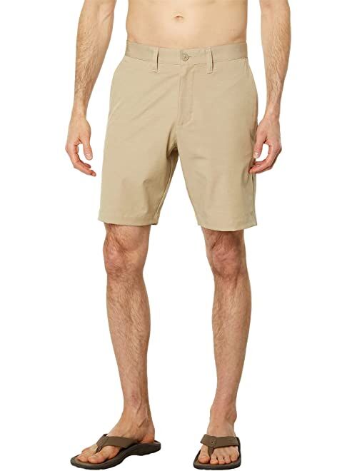 RVCA Back In 19" Hybrid Shorts