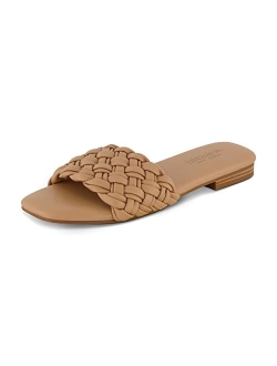 Women's Fez woven slide sandal  Memory Foam, Wide Widths Available