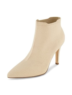 Women's Genie Stretch Knit Heel Bootie  Memory Foam padding, Wide Widths Available