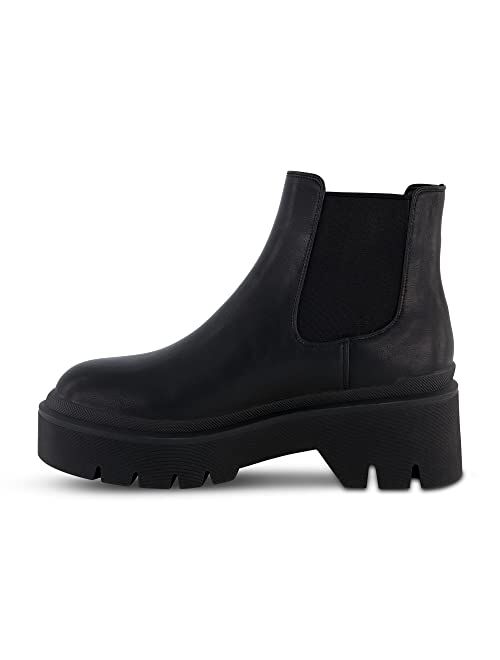 CUSHIONAIRE Women's Dive slip on chelsea boot +Memory Foam