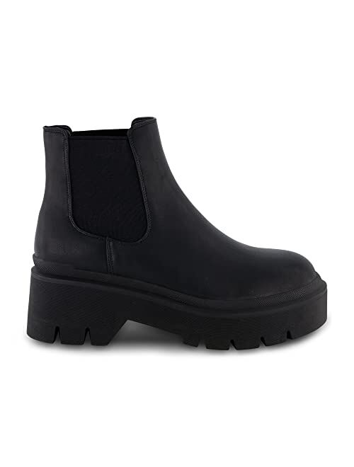 CUSHIONAIRE Women's Dive slip on chelsea boot +Memory Foam