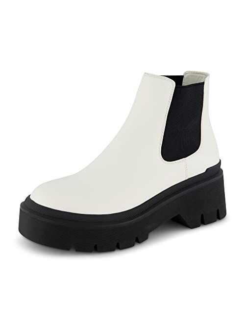 CUSHIONAIRE Women's Dive slip on chelsea boot +Memory Foam