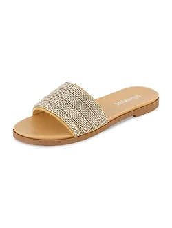 Women's Millie rhinestone slide sandal