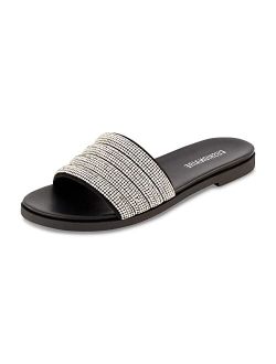 Women's Millie rhinestone slide sandal