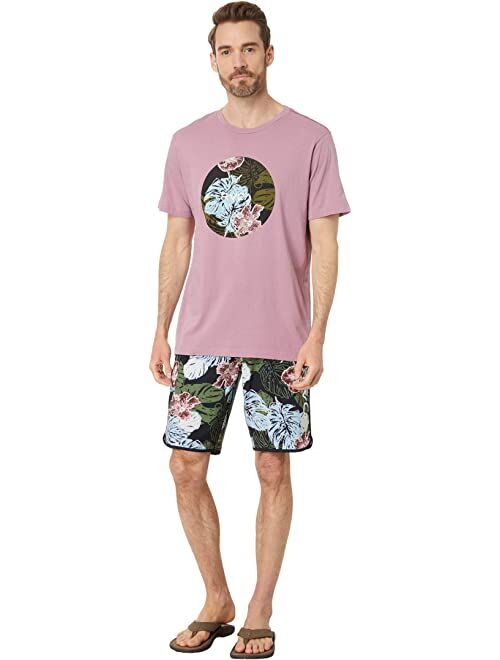 RVCA Motor Monstera Short Sleeve Tee