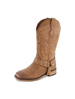 Women's Mustang Western Boot with  Memory Foam, Wide Widths Available