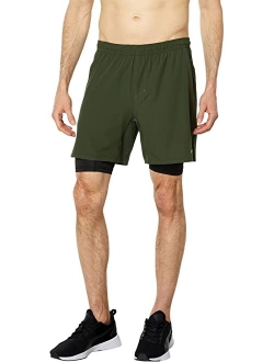 Yogger Train 2-N-1 17" Shorts