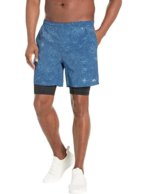 RVCA Yogger Train 2-N-1 17" Shorts