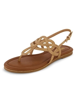 Women's Judit flat sandal  Comfort Foam, Wide Widths Available