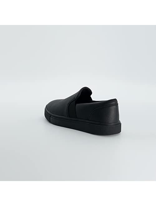 CUSHIONAIRE Women's Hampton Slip on Sneaker +Comfort Foam, Wide Widths Available