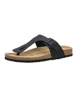 Men's Leah Cork footbed Sandal with  Comfort