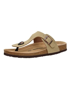 Men's Leah Cork footbed Sandal with  Comfort