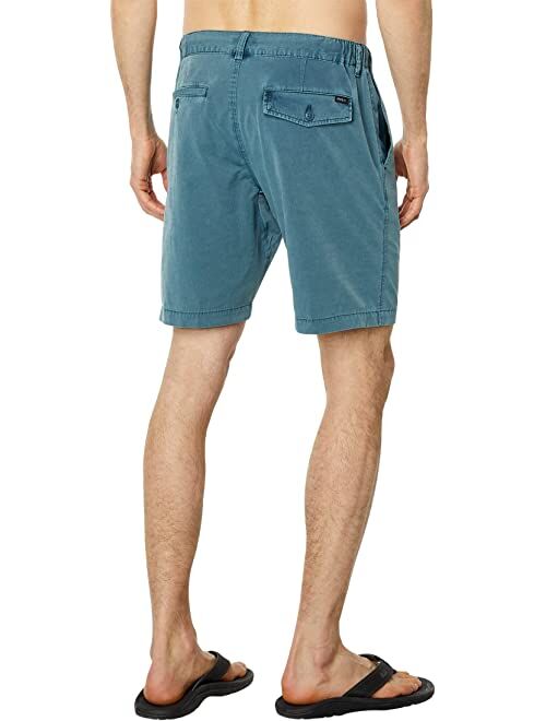 RVCA All Time Coastal Rinsed 19" Hybrid Shorts