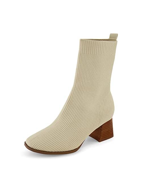 CUSHIONAIRE Women's Bishop Stretch boot +Memory Foam, Wide Widths Available