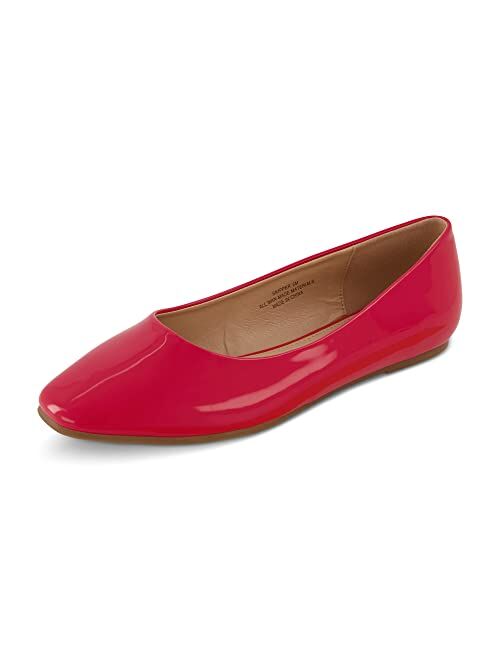 CUSHIONAIRE Women's Skipper Flat with +Memory Foam, Wide Widths Available