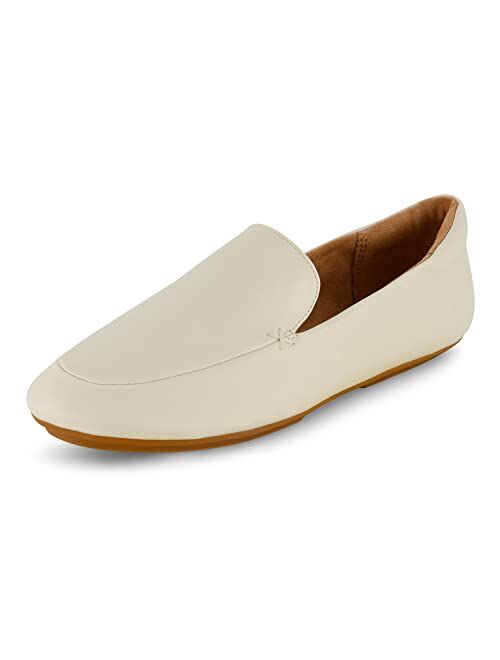 CUSHIONAIRE Women's Margo comfort flat with +Memory Foam, Wide Widths Available