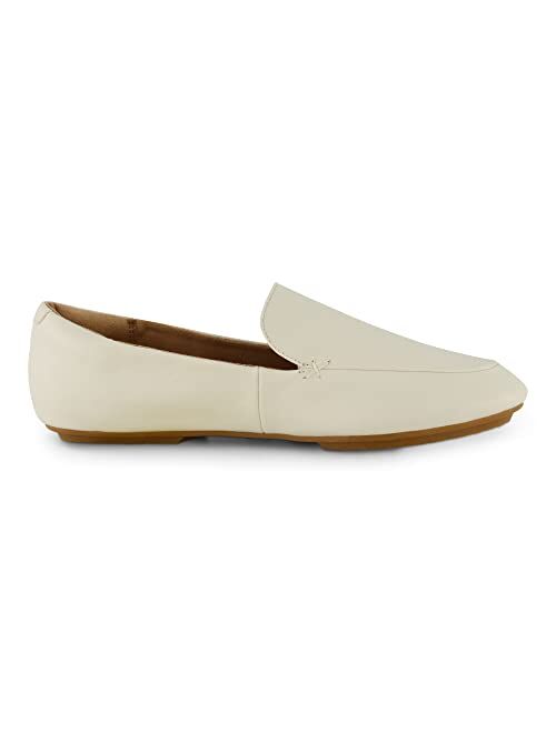 CUSHIONAIRE Women's Margo comfort flat with +Memory Foam, Wide Widths Available