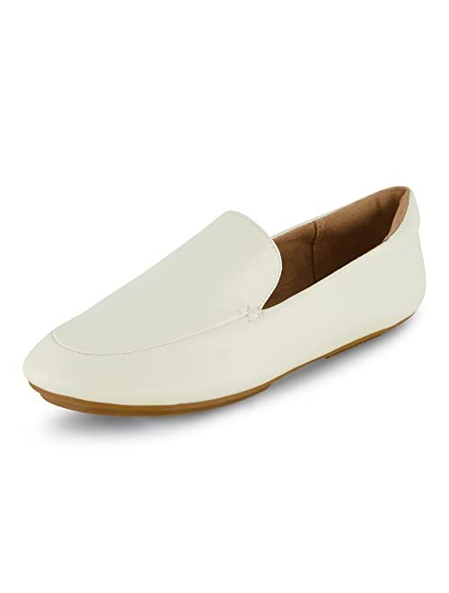 CUSHIONAIRE Women's Margo comfort flat with +Memory Foam, Wide Widths Available