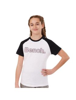 BENCH Child Girls Trina Tee in White