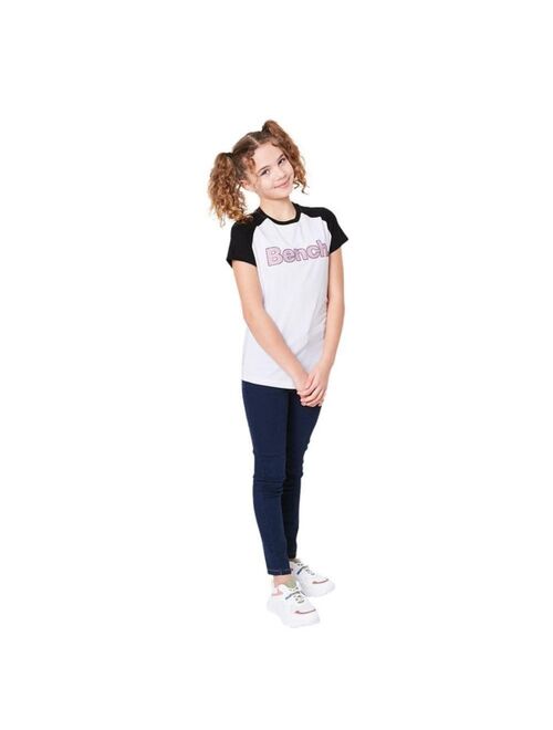 BENCH Child Girls Trina Tee in White