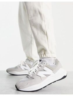 57/40 sneakers in light gray