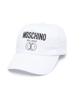 Kids logo-print baseball cap