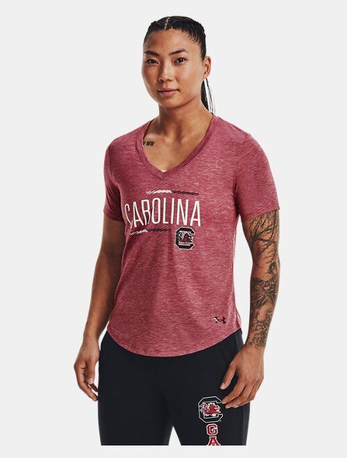 Under Armour Women's UA Breezy Collegiate V-Neck T-Shirt