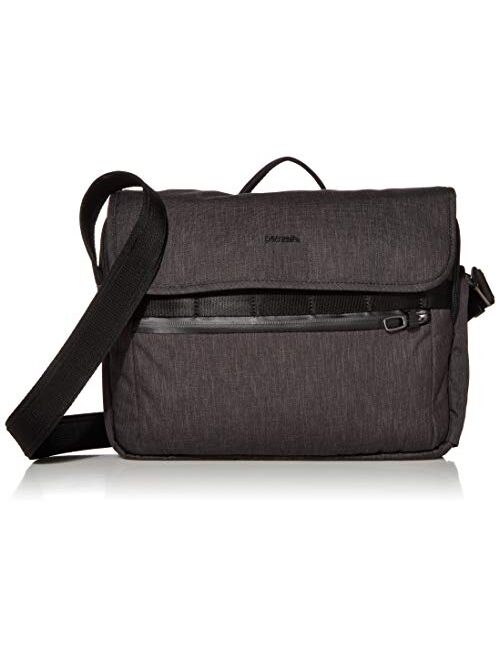 Pacsafe Men's Metrosafe X Anti Theft Messenger-Fits 12" Laptop, Carbon, 8 Liter