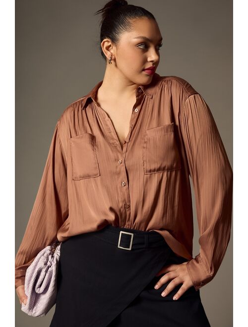 By Anthropologie Relaxed Buttondown