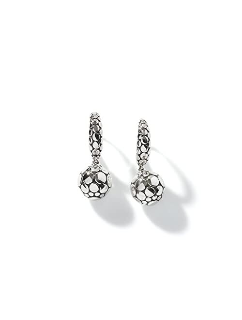 John Hardy Dot Drop Earrings