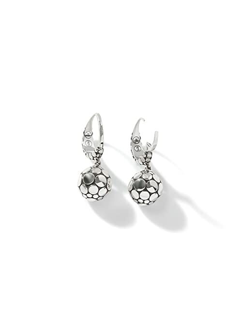 John Hardy Dot Drop Earrings