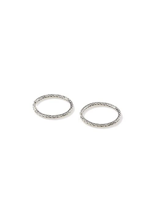 John Hardy Classic Chain Hoop Earrings