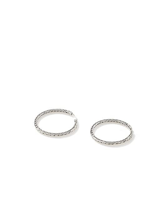 John Hardy Classic Chain Hoop Earrings