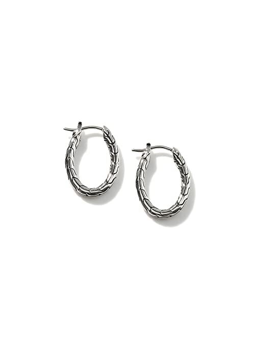 John Hardy Classic Chain Hoop Earrings