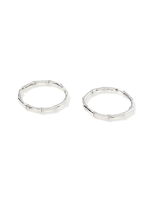 John Hardy Bamboo Medium Hoop Earrings