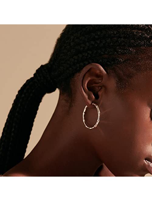 John Hardy Bamboo Medium Hoop Earrings